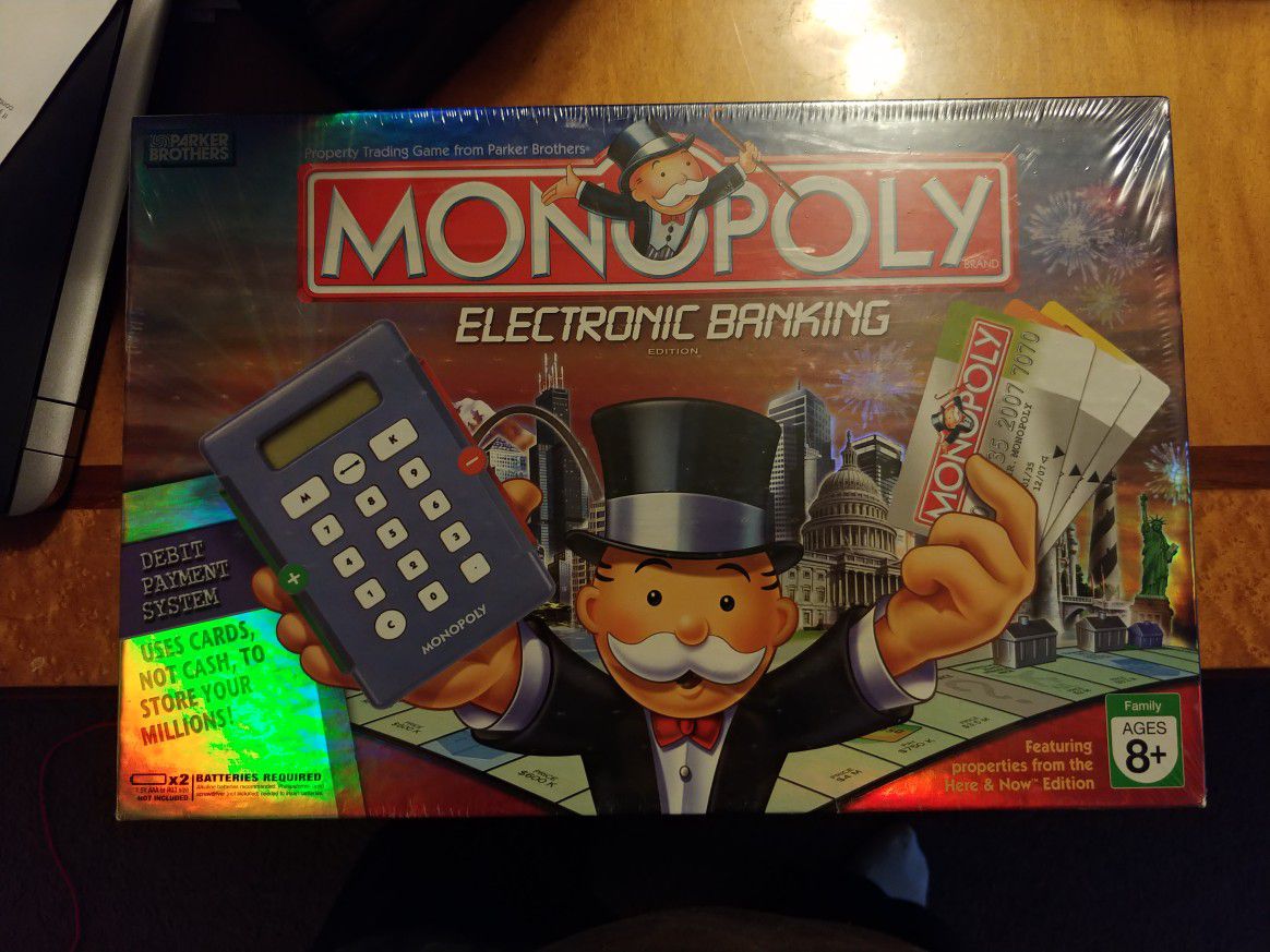 Monopoly electronic banking game
