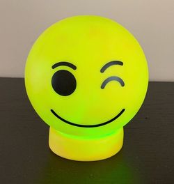 Winking Emoji LED Accent Light