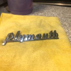 Plymouth 1939-40 Truck Emblem