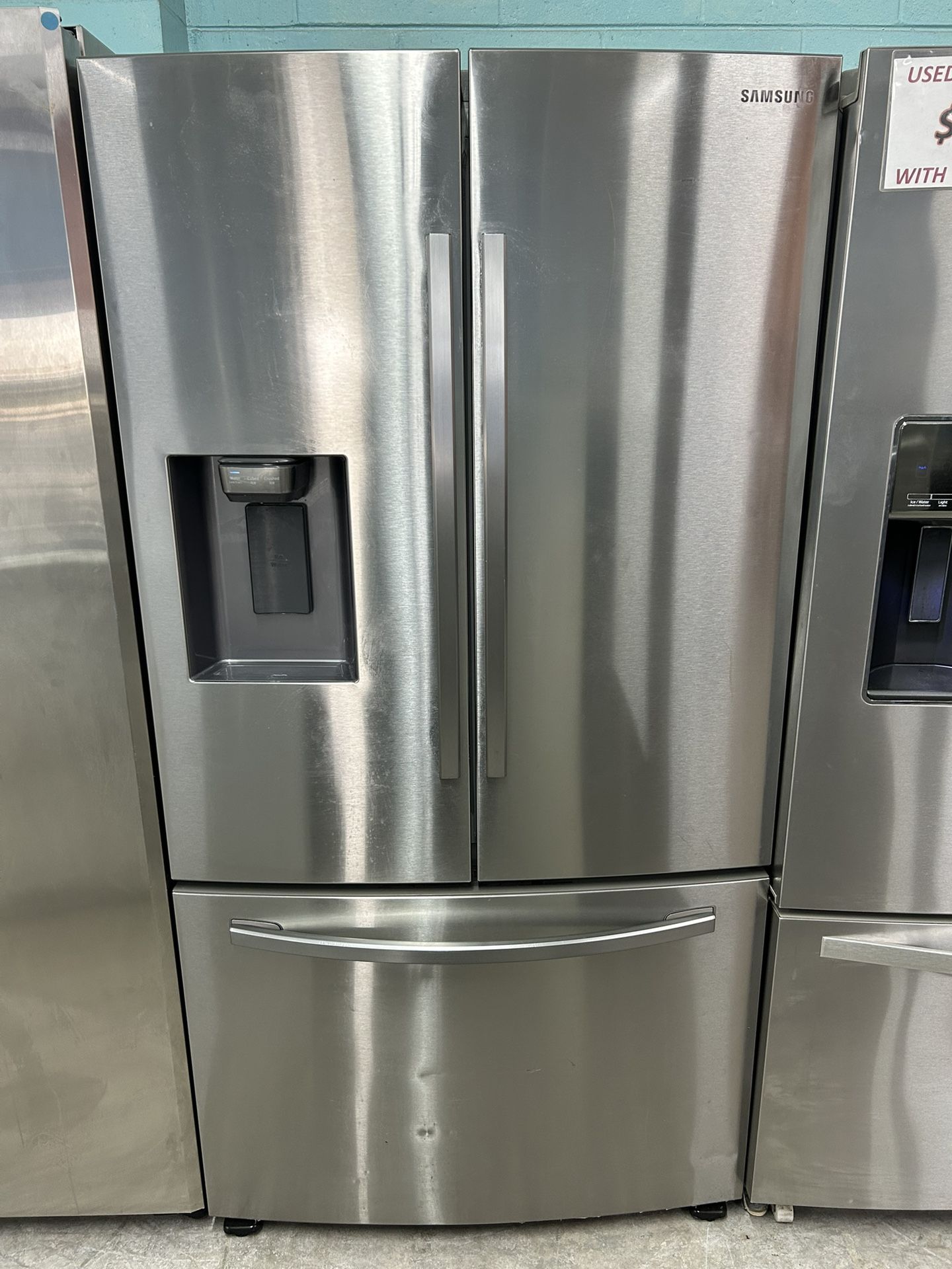 Stainless French Door Refrigerator With 2nd Ice Maker