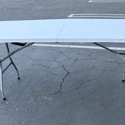 6ft Folding Table, New
