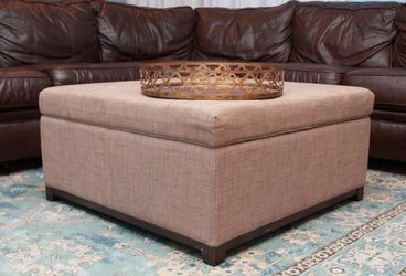 Ottoman Coffee Table with Storage Inside 
