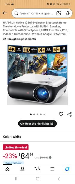 Happrun projector