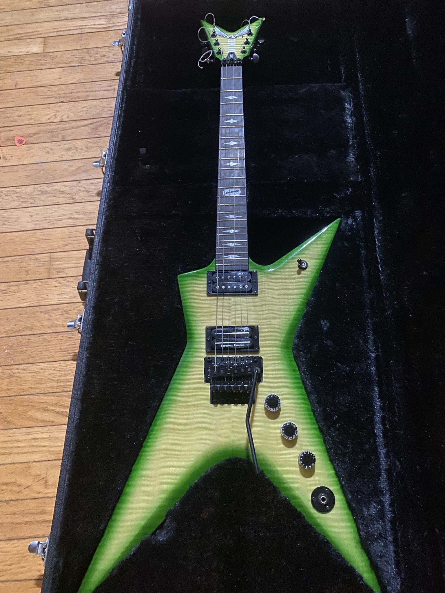 Dean Dimebag Darryl Slime Time Guitar