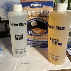Rust-Oleum Rust-Oleum 241352 Parks Super Glaze Pour-On Finish & Preservative, Clear, 32 Oz, Each  