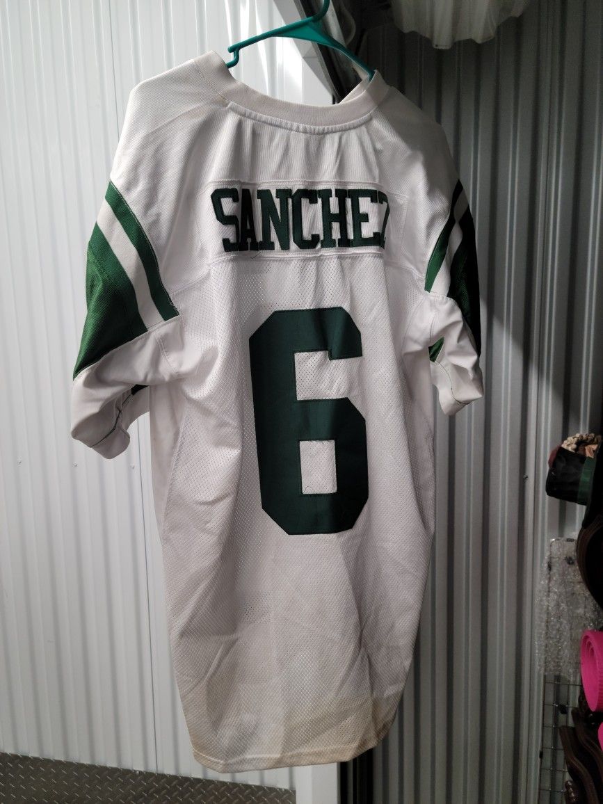Authentic NFL stitched New York Jets Mark Sanchez Jersey