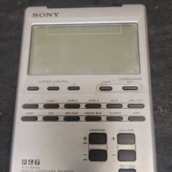 Vintage SONY RM-AV2100 LCD Universal Integrated Remote Commander For Parts