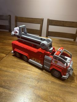 Paw Patrol Marshall Fire truck 