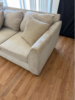 Living spaces Cream colored couch!