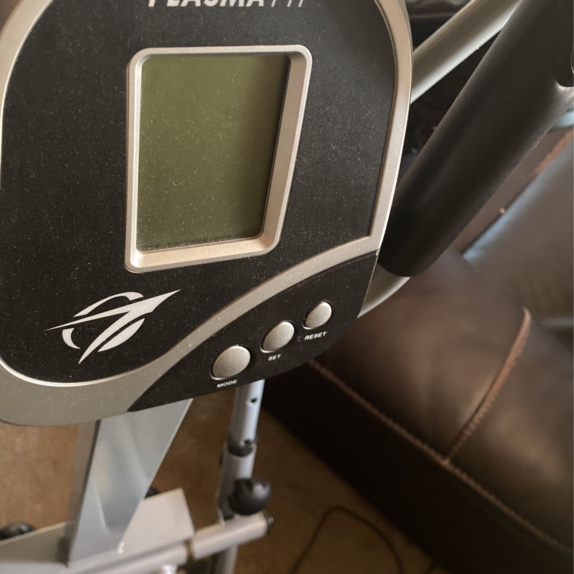 plasma fit elliptical machine cross trainer 2 in 1 exercise bike