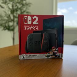 Brand New Nintendo Switch 2 Mario Kart World Bundle, Sealed in Box