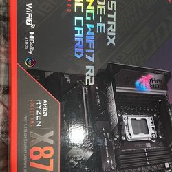 Asus rog strix x870E-E motherboard  SEALED