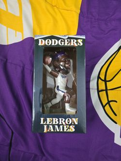 Lebron Dodger Bobblehead