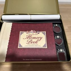 American girl, doll keepsake box