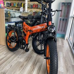 Sasikbike Folding Electric Mountain Bike 35MPH ebike Financing Available $10 To $100 Down Payment! 