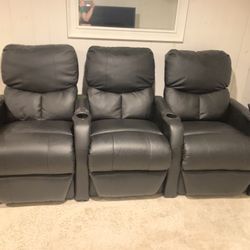 Theatre Style Reclining Couches