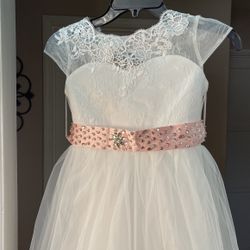 Flower Girl Dress  Or First Communion 