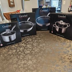 New Caraclad HEX pots and pans