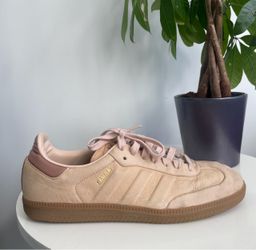 Men Size 8.5 adidas Samba OG Halo Blush Shoes
