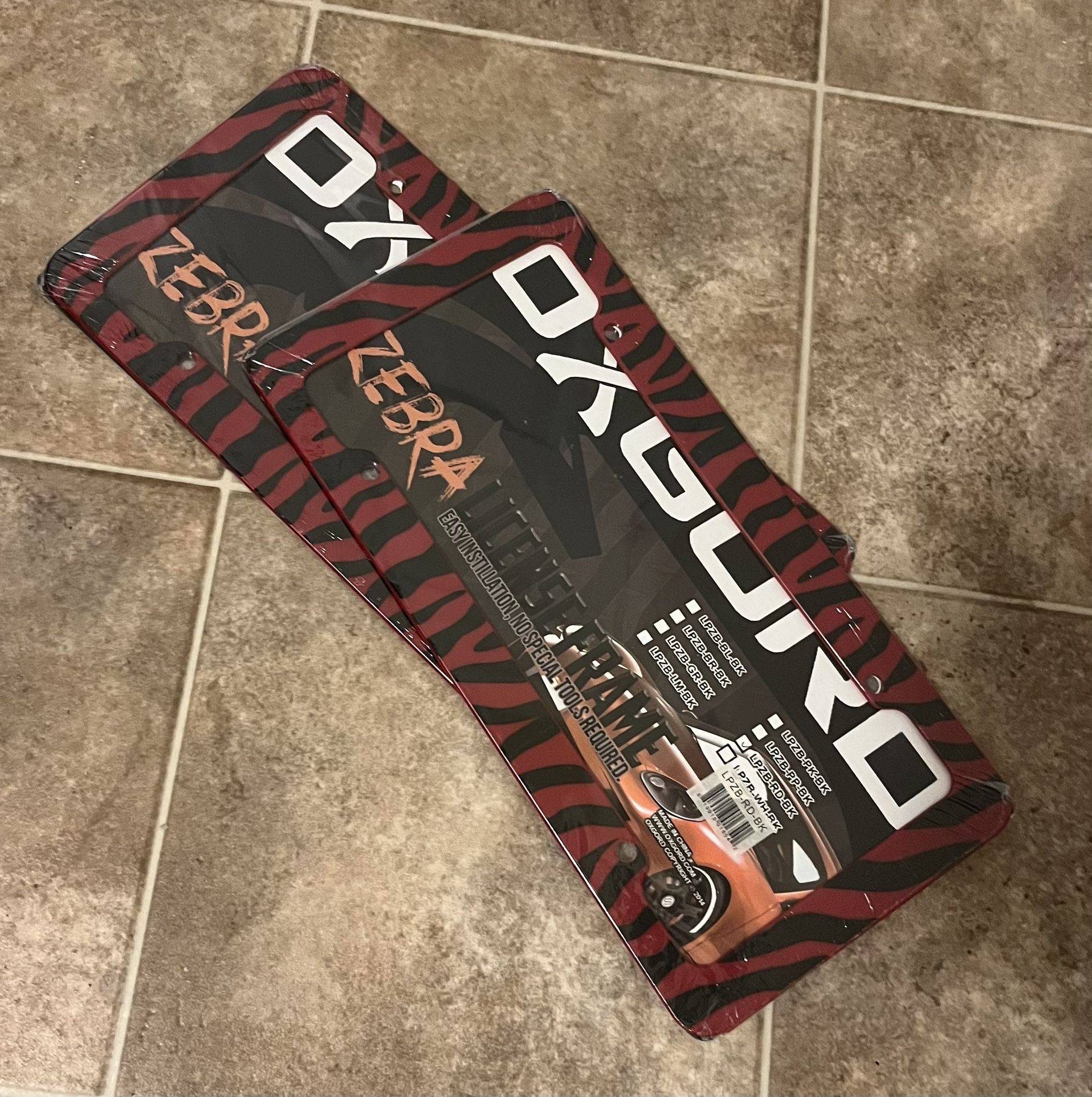 License Plate Holders