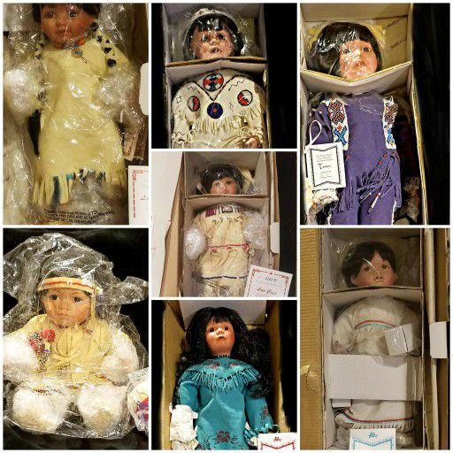 Limited edition Val Shelton "Little Indians" Collection