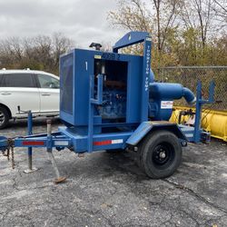 Thompson Pump 6 TS Trash / Sewage W Trailer