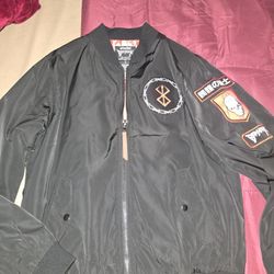 Berserk Jacket Skull Knight Bomber Windbreaker Coat