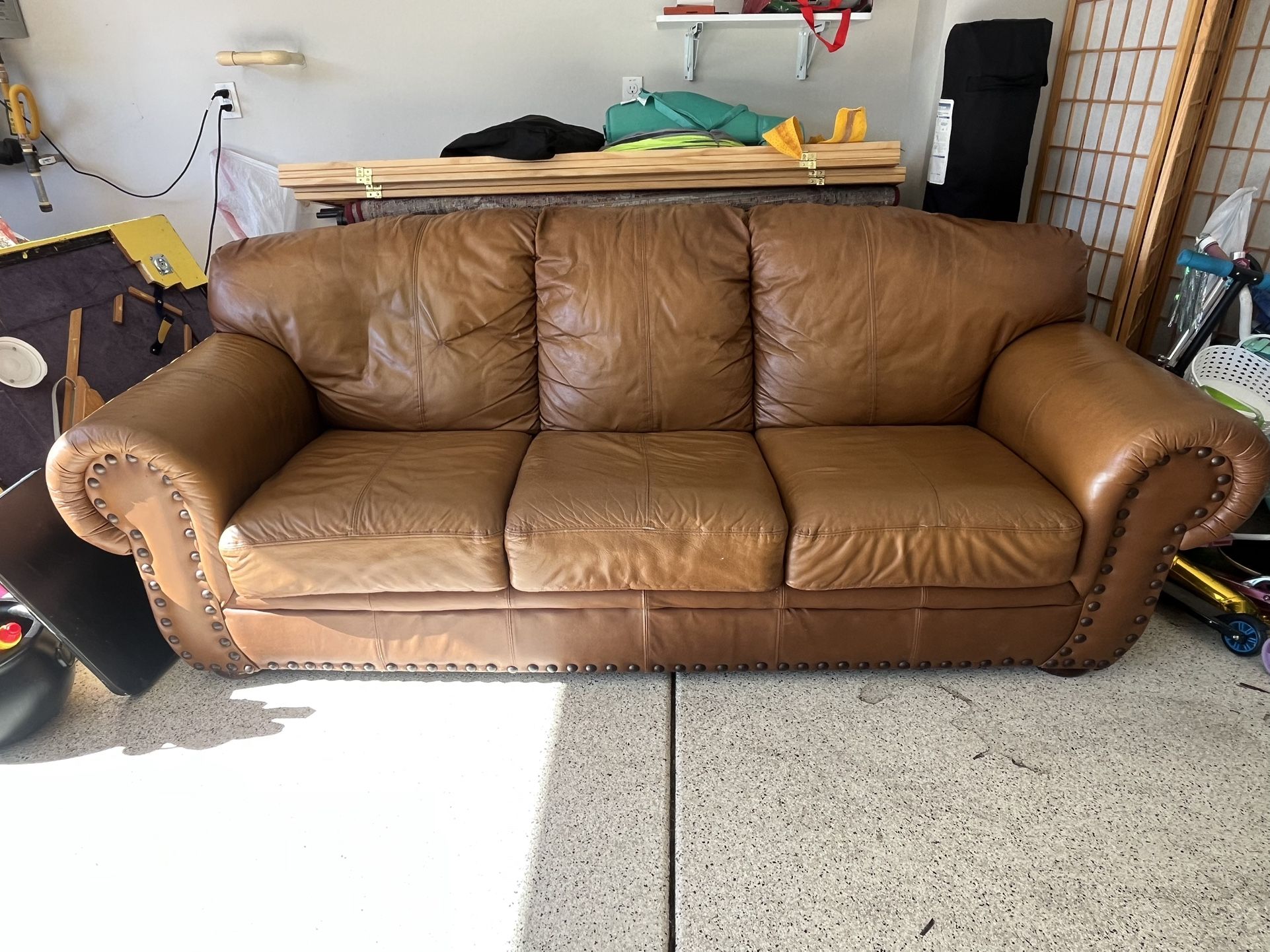 Brown Couch / Sofa