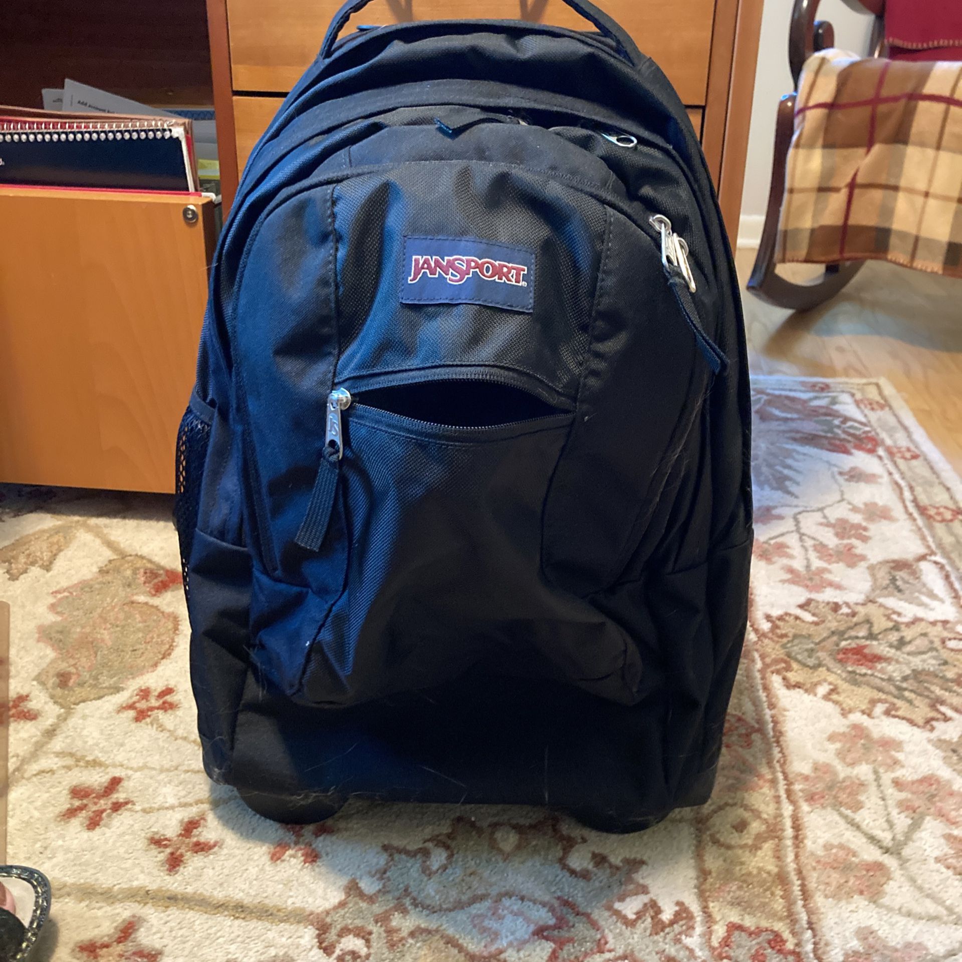 Jansport Driver 8 Rolling Backpack Computer Bag
