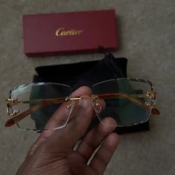 Diamond Cut Cartier Glasses