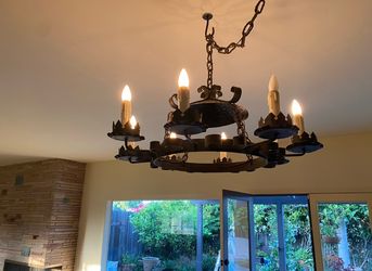 Mid century chandelier