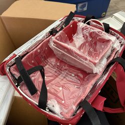 Brand new unused porcelain baking and cookware set. Still in packaging.