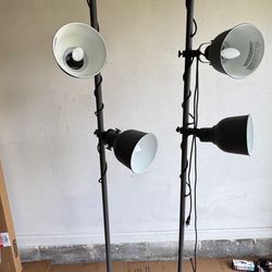 IKEA HEKTAR Floor Lamp – Set of 2