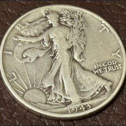 1943 Liberty Half Dollar – 90% Silver
