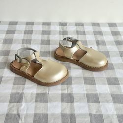 BABY GIRL Freshly Picked GOLD Newport Clog | Size 6