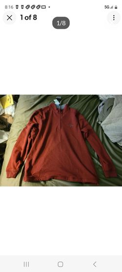 Brand-New With Tags Men's Callaway 1/4 Zip Golf Pullover Long-Sleeve Shirt Red No Lower Offers Accepted