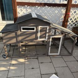 Chicken Coop and Food