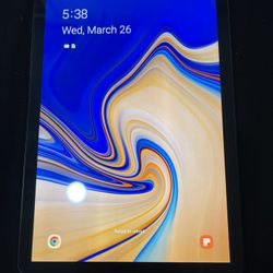 Samsung Galaxy Tab S4 With Screen Protector Case And Charger