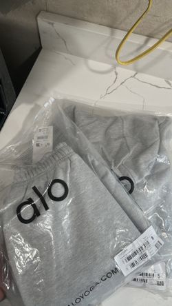Grey Alo Yoga Set Size small