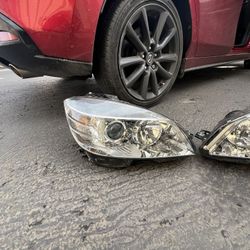  2008-2011 Mercedes c300 c250 , Headlights / Halogen / aftermarket / fits