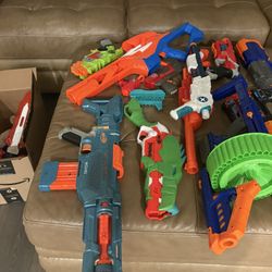 Nerf gun blasters