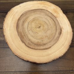 Crate & Barrel Acacia Wedge Server 