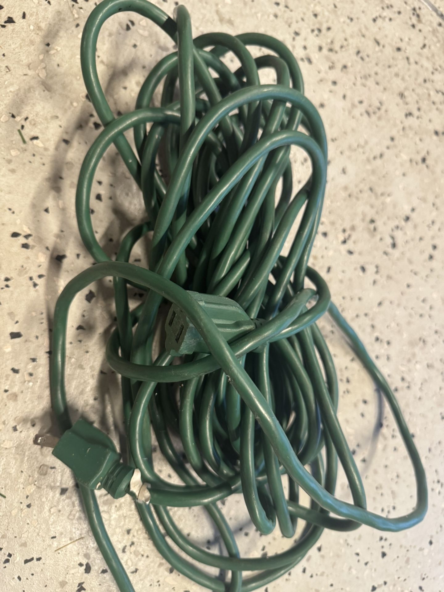 Green Extension Cord