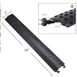 Small 2 Pack - Floor Cord Cover Cord Protector