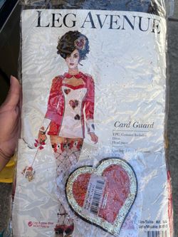 Leg Avenue Card Guard Costume Size M/L