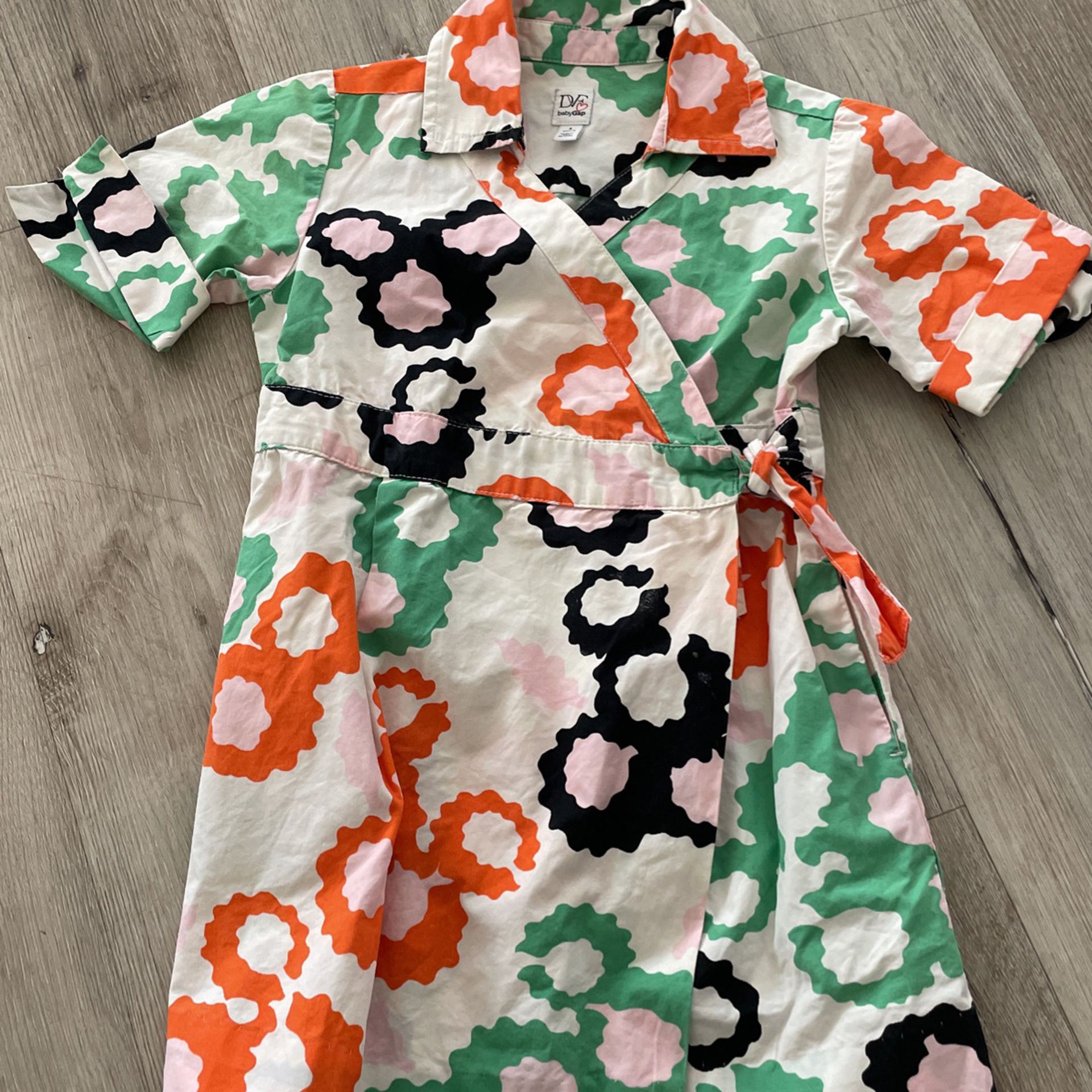 Baby Gap Dress With Flowers 4yrs
