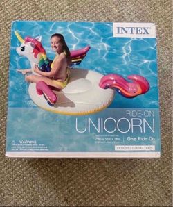 Giant Unicorn Pool Float