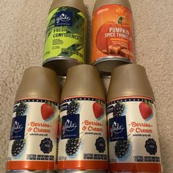 5 Glade Automatic Spray Refills