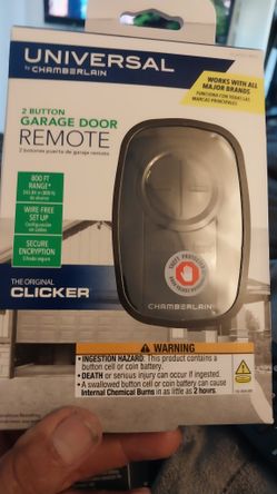 Chamberlain 2 Button Universal Remote 