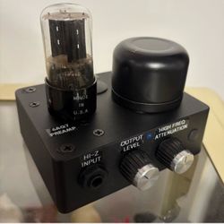 6AQ7 Tube Microphone / Guitar Preamp Single Channel Home Brew...Point To Point!